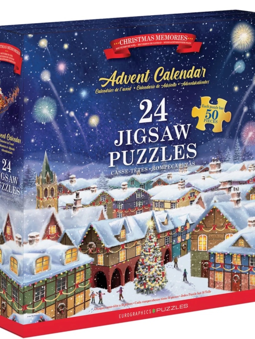 🧩 PUZZLE: Eurographics Advent Calendar Christmas Memories - 24 Puzzles